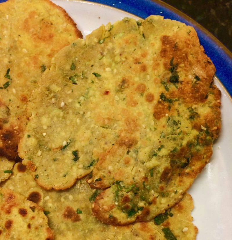 Mixed flour rotis