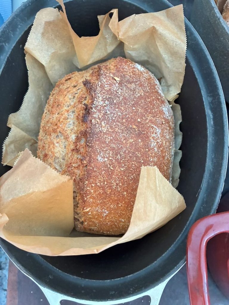 A scored loaf 
