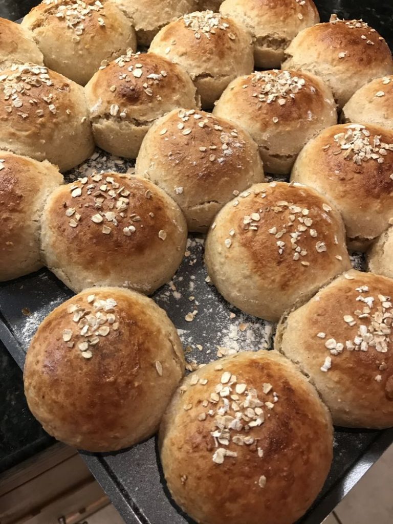 Lena's Porridge Bread Buns